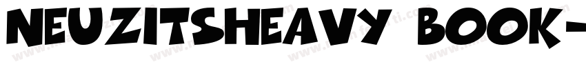 NeuzitSHeavy Book字体转换
